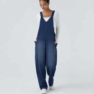 Halara Flex Denim Overalls XL